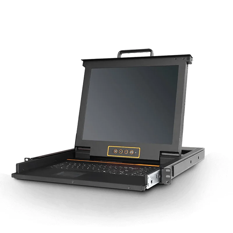 Kinan 17″ Rack-Mount LCD KVM Console (Model: KVM-1708A-X1.1)